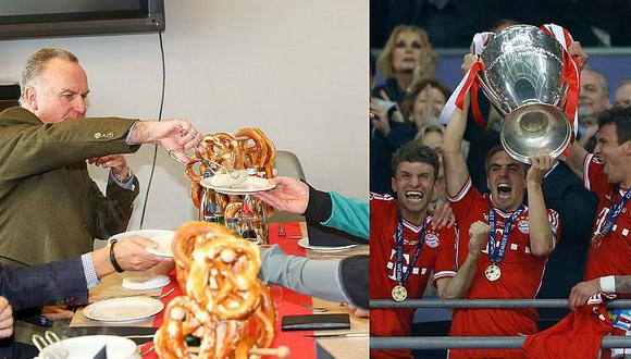 Bayern Munich: Rummenigge pagado deuda con salchichas y cervezas