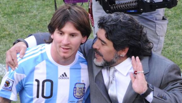 Maradona sobre Messi: "La historia dirá quién fue el mejor" 