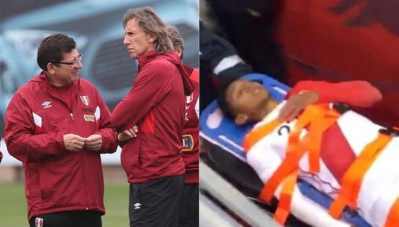 Selección peruana se pronuncia sobre dura lesión de Christofer Gonzales