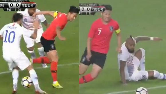 Son Heung-Min dejó en ridículo a Vidal e hizo una brutal huacha [VIDEO]