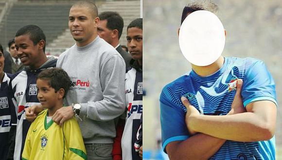Ronaldo: Mira cómo luce el niño que posó con el brasileño