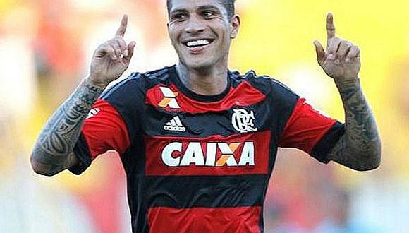 Paolo Guerrero y los elogios en Brasil tras anotar gol por el Flamengo