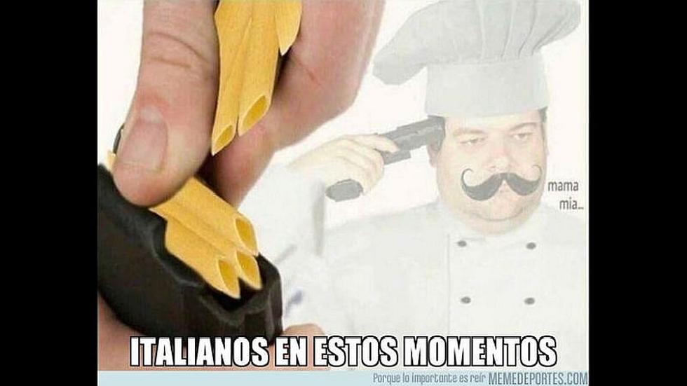 Italia es víctima de memes tras no clasificar a Rusia 2018