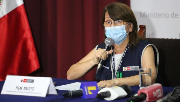 Pilar Mazzeti afirmó que 40 establecimiento vienen ejecutando una vigilancia mayor de la pandemia en todo el país.  (Foto: GEC)