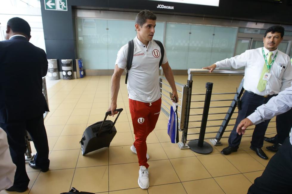 Universitario de Deportes llegó a Lima para preparar su partido de presentación en la 'Noche Crema'. Fotos: Jesús Saucedo / GEC
