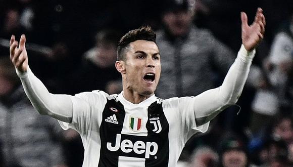 Cristiano Ronaldo y su increíble golazo de cabeza para adelantar a Juventus