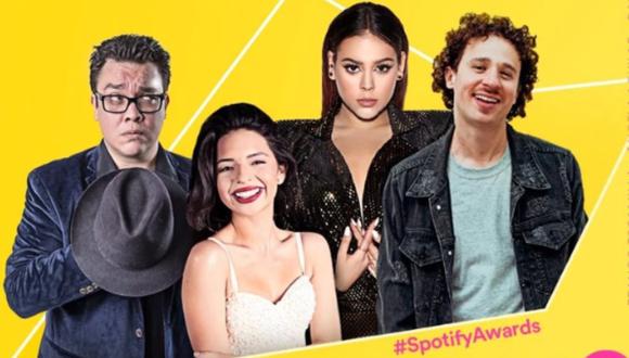 La primera edición de los Spotify Awards tendrá lugar en el Auditorio Nacional de la Ciudad de México. (Foto:@SpotifyMexico)