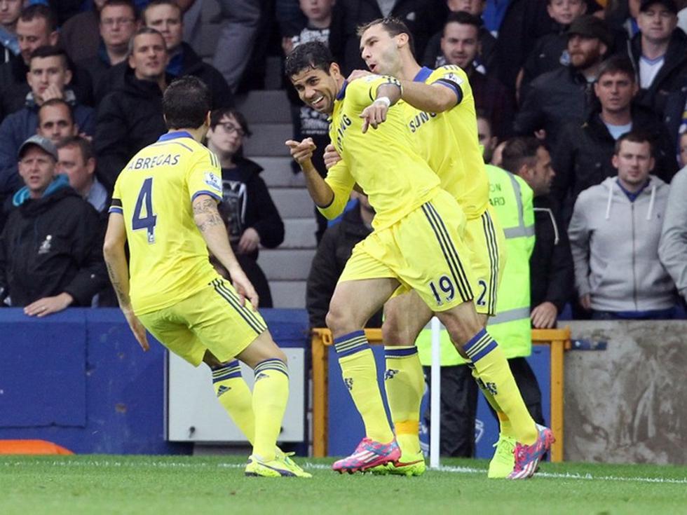 Everton vs Chelsea: El gol de Diego Costa a 35 segundos de comenzado el partido [VIDEO]