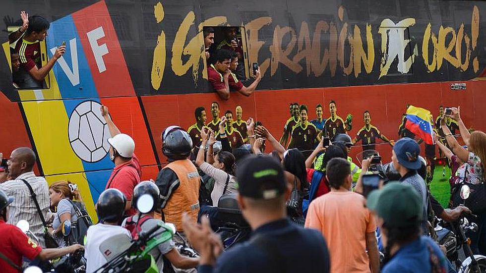 Selección venezolana: Así fue recibida tras Mundial Sub 20 [FOTOS]