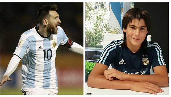 Promesa mexicana comparado con Lionel Messi decidió jugar por Argentina