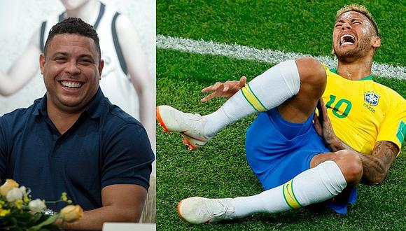 ¿Por qué Neymar exagera tanto las faltas que recibe? Ronaldo tiene la respuesta 