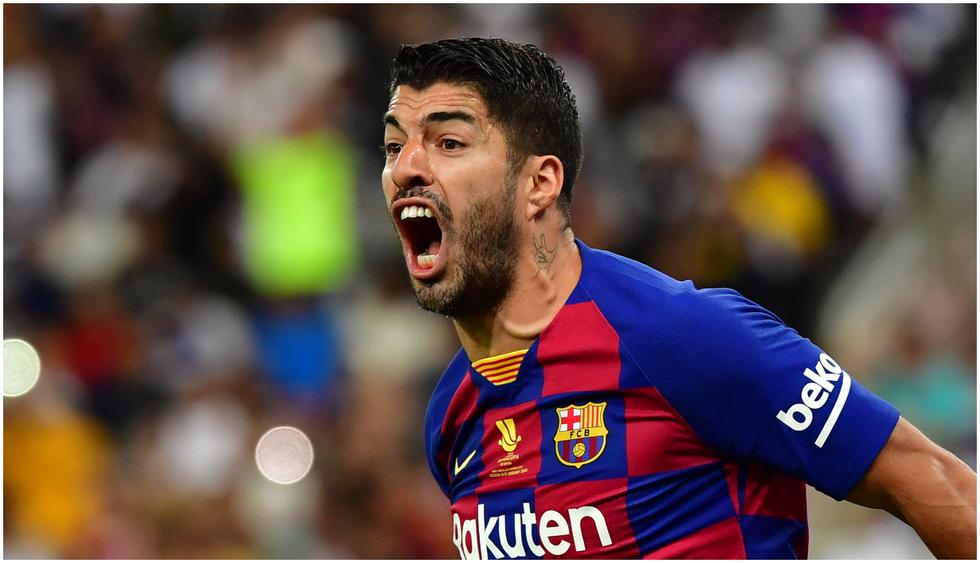 Edad 33: Luis Suárez juega en FC Barcelona y está valorizado en 43 millones de dólares (Foto AFP)