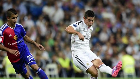 Real Madrid: James Rodríguez contento con su actuación en primer partido de Champions