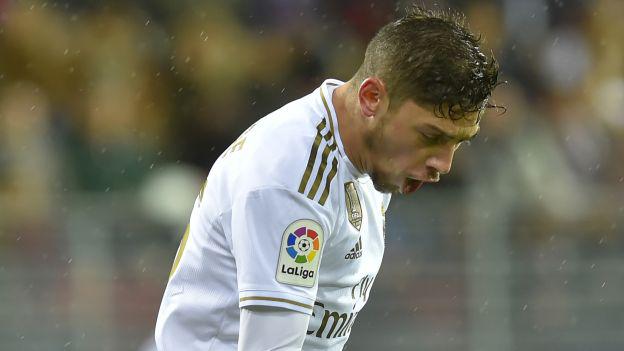 Federico Valverde tiene nueve partidos y dos goles en la temporada 2019-20 de LaLiga con Real Madrid. (Foto: AFP)