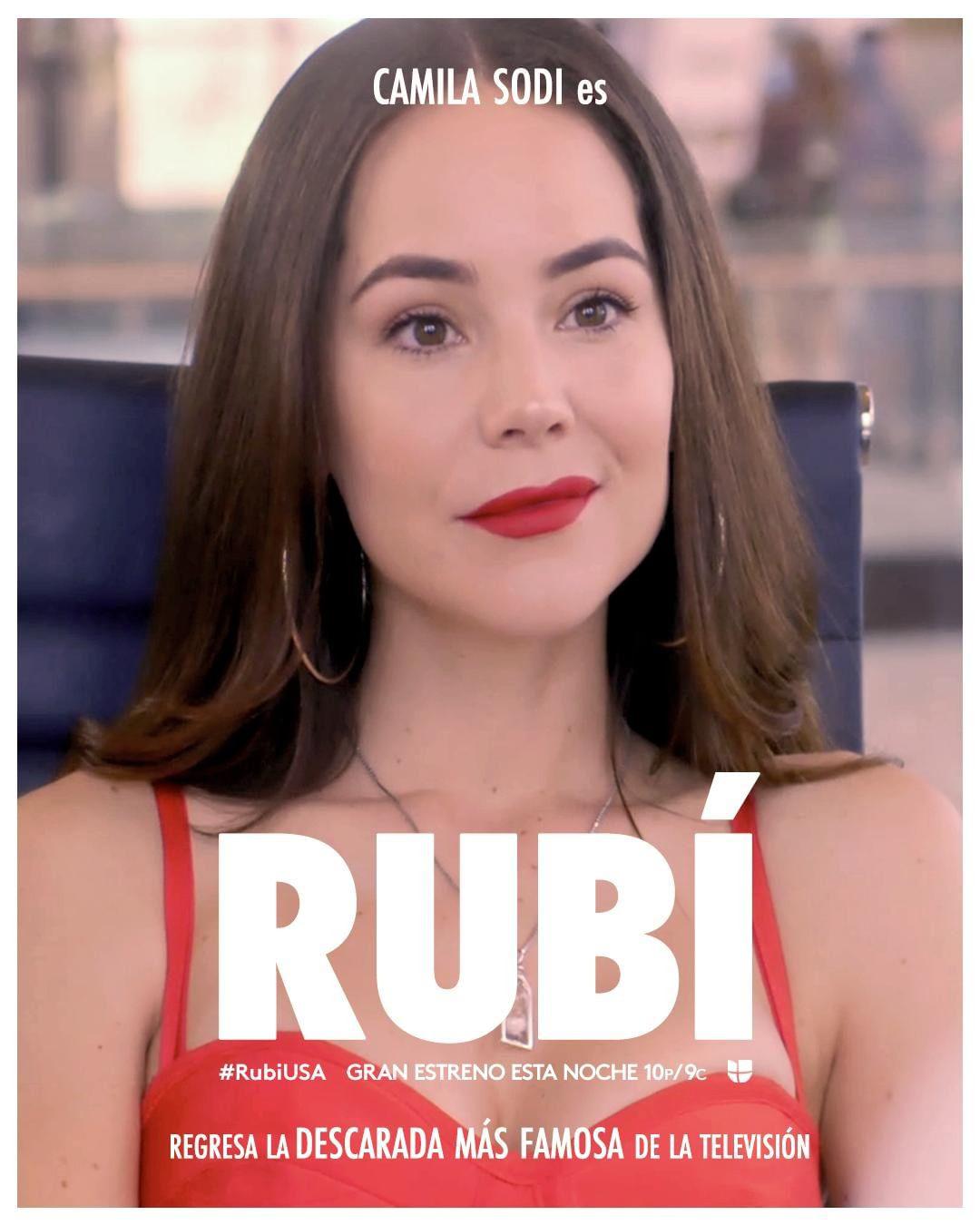 Camila Sodi en su papel de Rubí. (Foto: Univisión) 