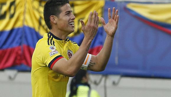 Copa América 2015: James Rodríguez y toda su bronca por empate con Peru