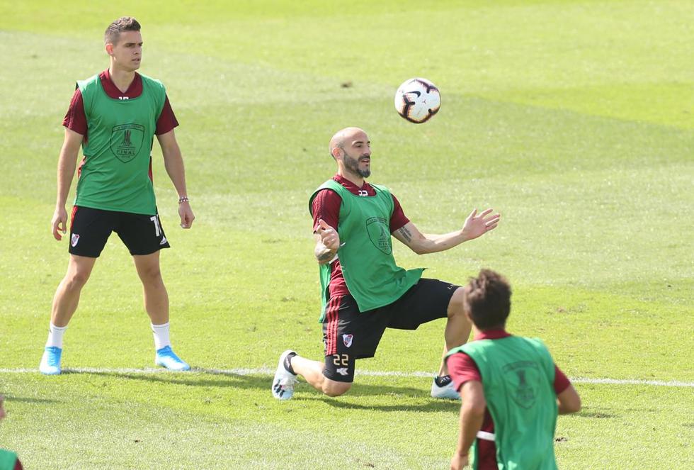 Entrenamiento de River Plate en Estadio de Alianza Lima. (Fotos: Violeta Ayasta / GEC)
