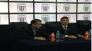 Alianza Lima: Bengoechea es presentado en Matute y apunta a ser campeón 
