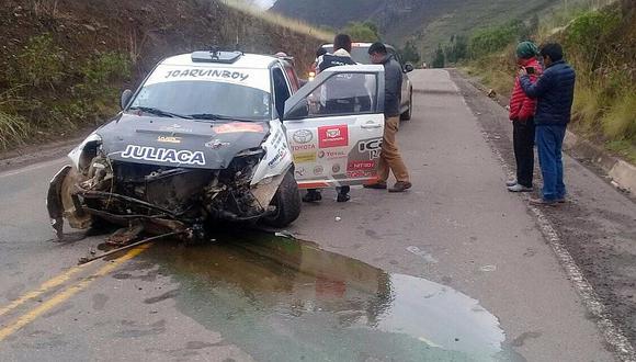 Caminos del Inca 2018: Cuarta etapa inicia con accidente en Cusco