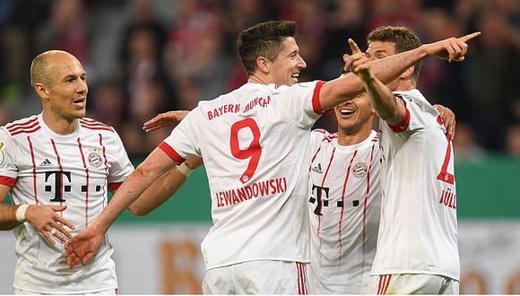 Bayern Múnich pasa a final de Copa de Alemania tras golear al Bayer Leverkusen