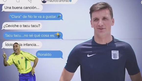 Alianza Lima y el divertido ping pong con Mauricio Affonso [VIDEO]