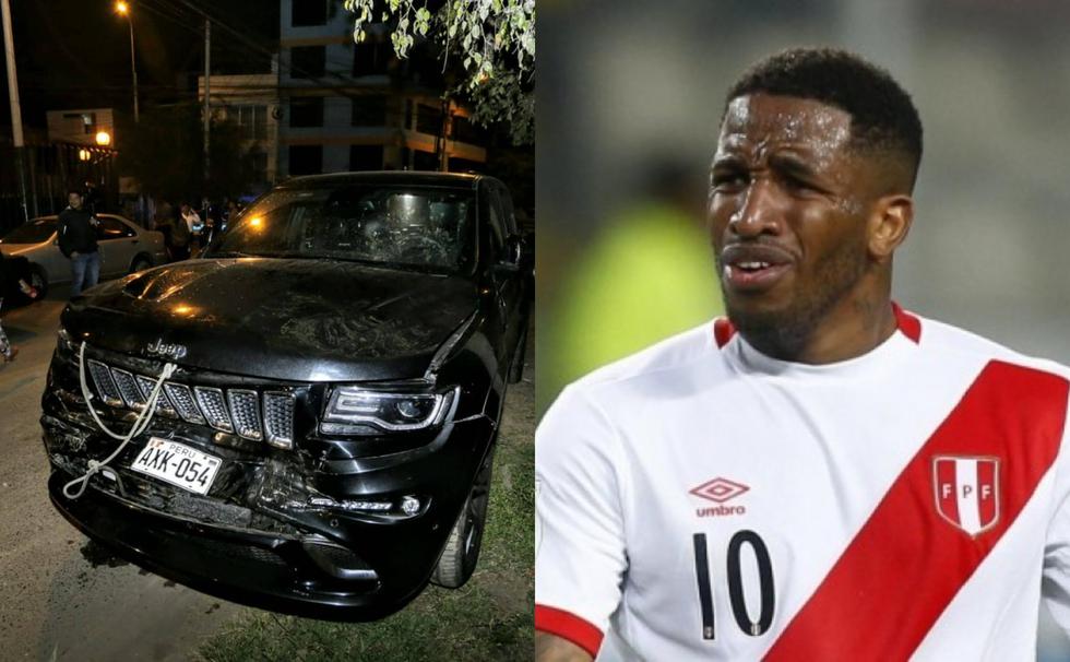 Jefferson Farfán sufre accidente en su auto y deja mensaje en Instagram: “Por poco y nos matan”. Foto: César Bueno
