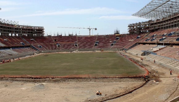 En junio o julio el nuevo Estadio Nacional estará listo