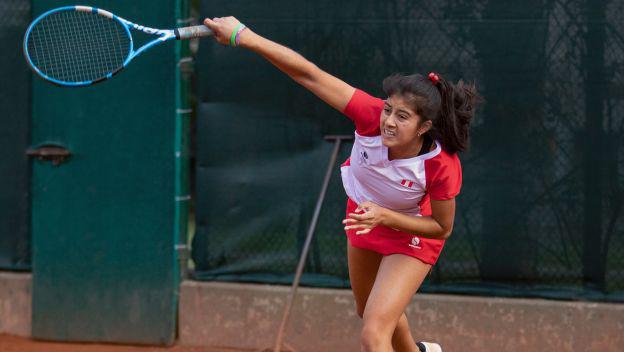 Dana Guzmán se llevó títulos en el Mundial Juvenil de Tenis. (Foto: IPD)