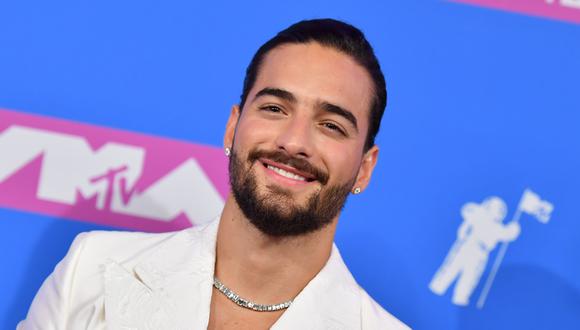 Maluma en los MTV Video Music Awards del 2018. (Foto: AFP)