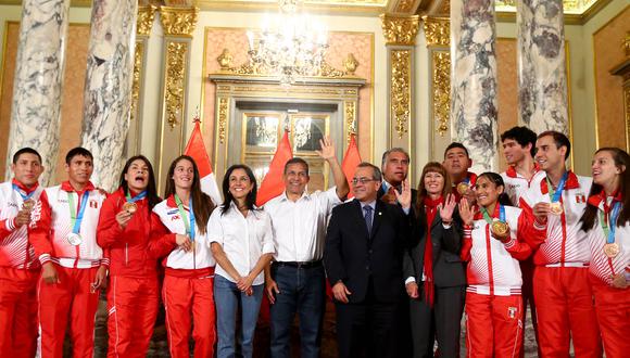 Ollanta Humala rindió homenaje a competidores de Olimpiadas Especiales