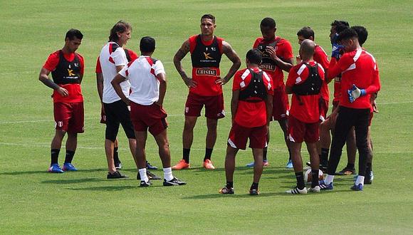 Selección peruana inicia prácticas esta tarde con el plantel completo