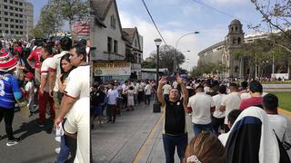 Universitario - Municipal EN VIVO | Hinchas presentan quejas por demora en ingreso al Estadio Nacional [FOTO]
