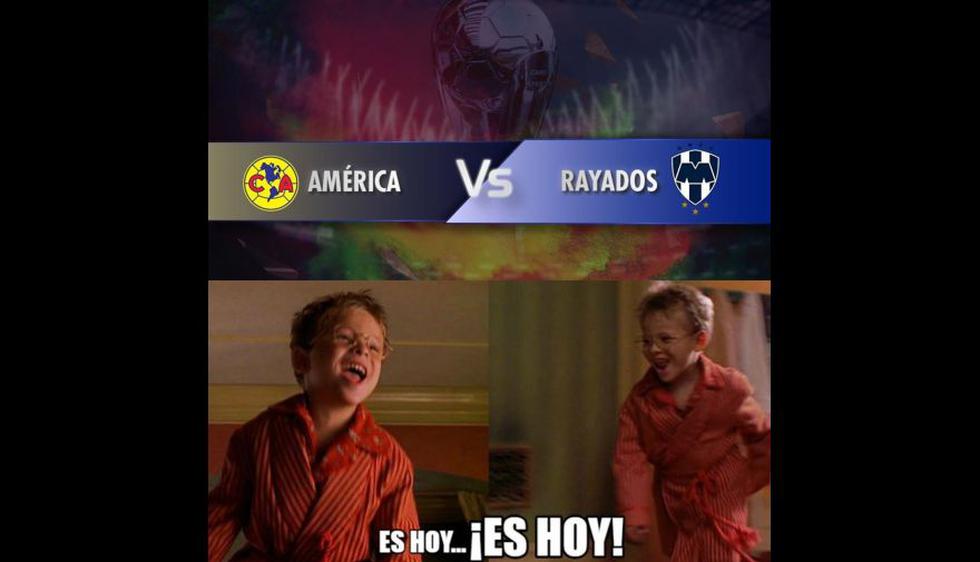 Los memes que calientan el América vs. Monterrey por la final de ida del Apertura de Liga MX. (Foto: Facebook)