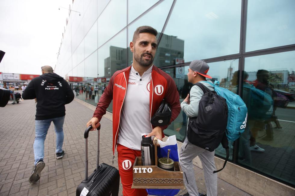 Universitario de Deportes llegó a Lima para preparar su partido de presentación en la 'Noche Crema'. Fotos: Jesús Saucedo / GEC