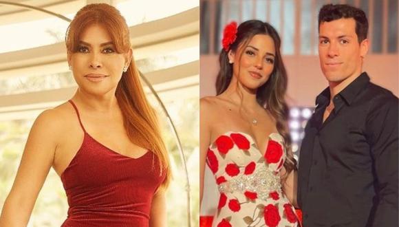 Magaly Medina y su dura crítica a Patricio Parodi y Luciana Fuster por no oficializar su romance. (Foto: Instagram)
