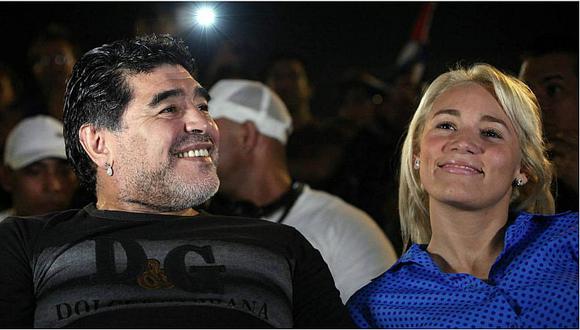 Novia de Diego Maradona sorprende fichando por este club