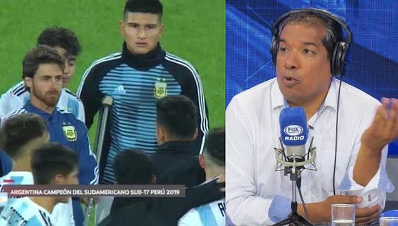 Alan Diez: "Argentina parecía un equipo peruano en Copa Sudamericana"