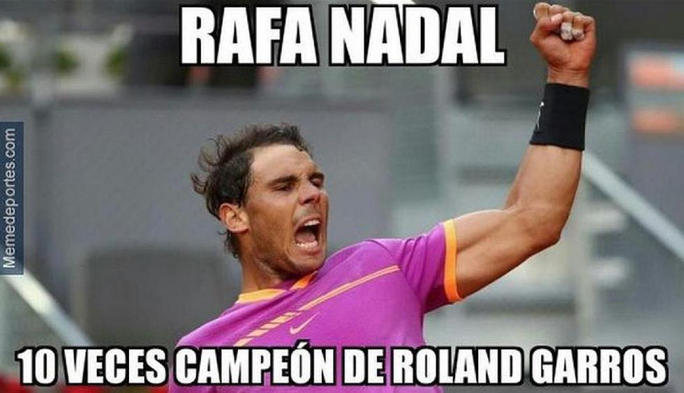Rafael Nadal y los memes de su nuevo título de Roland Garros [GALERÍA]