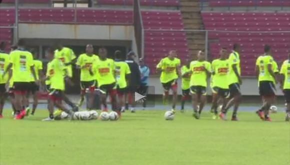 Selección de Panamá ya se entrena pensando en partido contra Perú