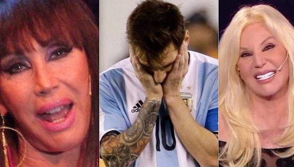 Messi: Susana Gímenez y Moria Casan se pelean por la 'Pulga'