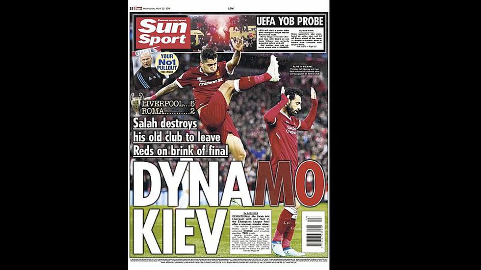 Mohamed Salah se llevó todas las portadas del mundo [GALERÍA]