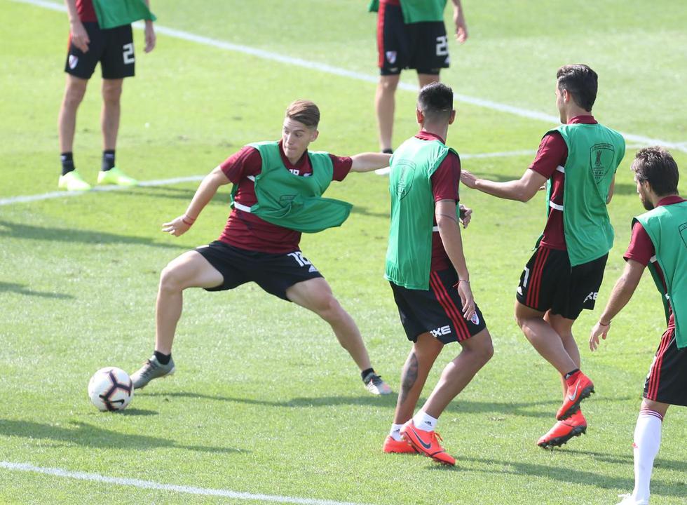 Entrenamiento de River Plate en Estadio de Alianza Lima. (Fotos: Violeta Ayasta / GEC)