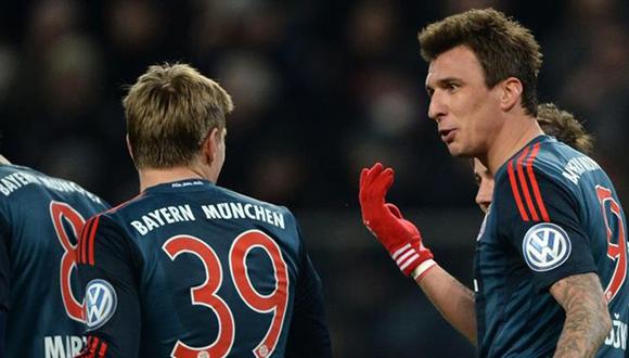 Bayern Munich venció 5-0 a Hamburgo por la Copa de Alemania