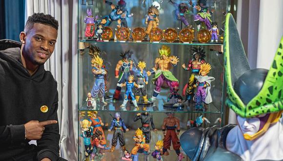 Esta es parte de la impresionante colección de figuras de Dragon Ball de Nelson Semedo. (Foto: Instagram)