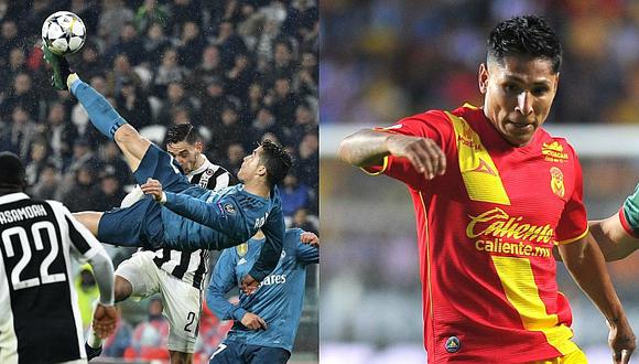 Morelia recordó golazo de Ruidíaz tras chalaca de Cristiano Ronaldo