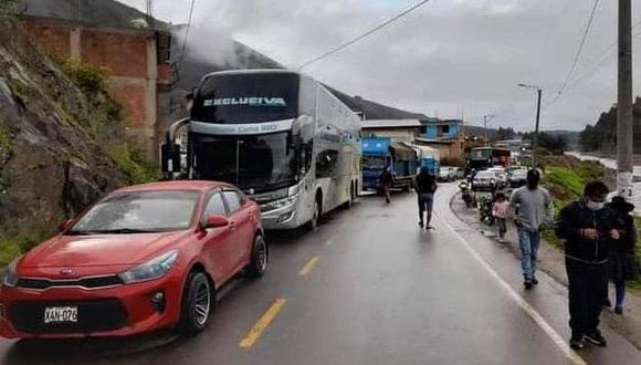 Paro de transportistas va dejando un muerto en Huancayo. (Foto: Facebook)