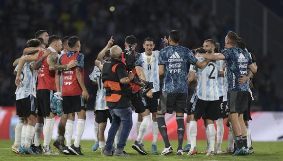 Argentina aseguró su clasificación al Mundial de Qatar en noviembre pasado. (Foto: AFP)