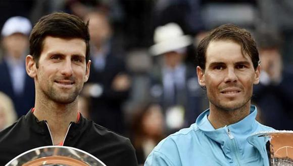 Novak Djokovic se quedó con 20 títulos de Grand Slam, por los 21 de Rafael Nadal. (Foto: AP)