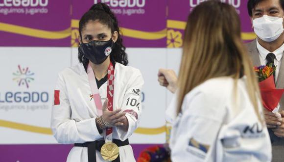 Angélica Espinoza fue reconocida por la World Taekwondo. (Foto: GEC)