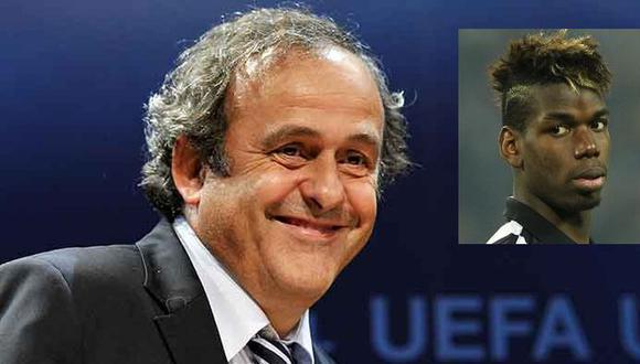 Michel Platini no cree que Paul Pogba pueda llegar a ser como Messi y Cristiano